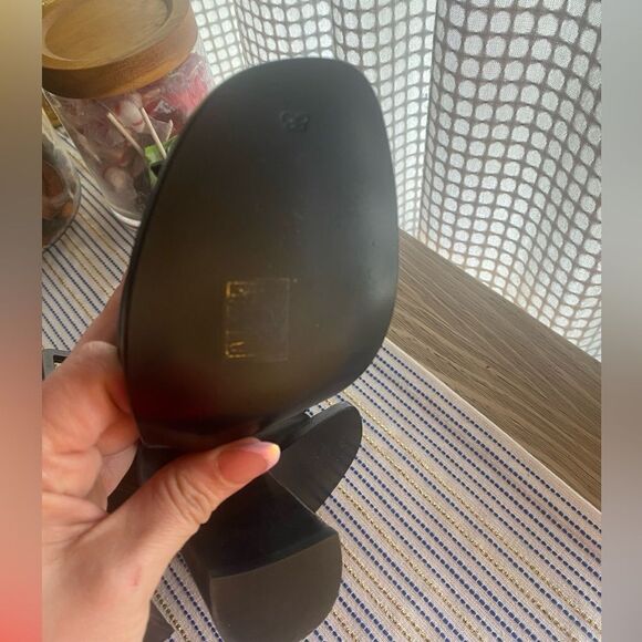 Bottega veneta high black sandals with buckle and fringes size 36 - Picture 11 of 15